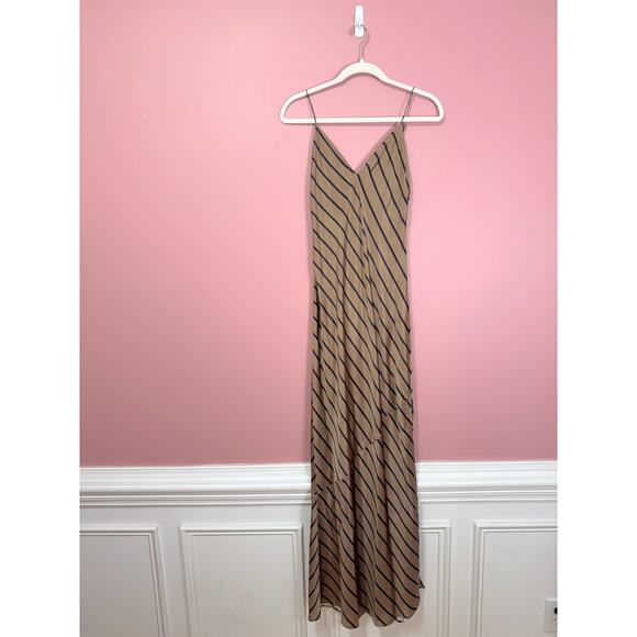 Cami NYC Raven Stripe Silk Slip Gown Size XS - Picture 2 of 8